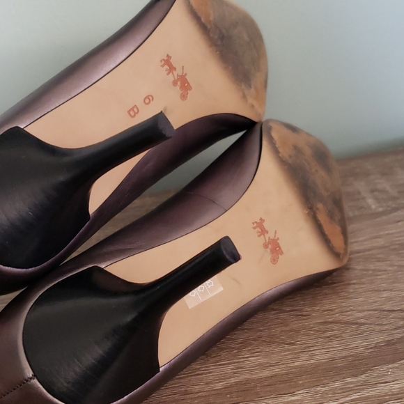 Coach Women's Heels Size 6 - Picture 7 of 12